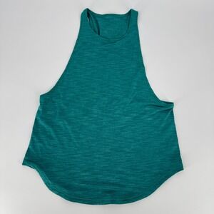 Lululemon‎ Love Tank Heathered Teal Racerback Women's Size 6 Lightweight